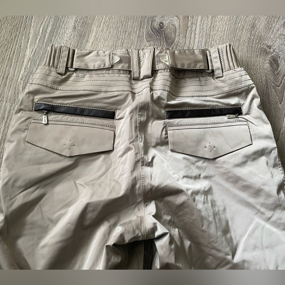 Toni Sailor Sport Size 38 Beige Weatherproof Ski Pants - Picture 8 of 15